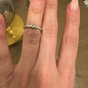 Sterling silver ring